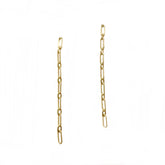 Sterling Silver Chain Link Earrings